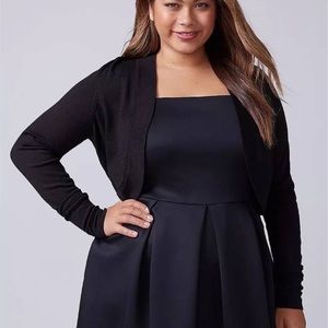 NWOT Lane Bryant 26/28 Long-sleeved Cropped Bolero
